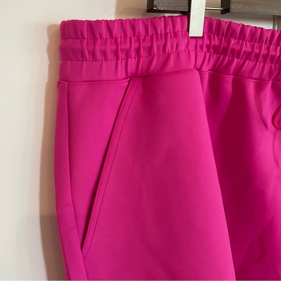 NWT Good American Pink Scuba Athletic Shorts - Picture 7 of 10